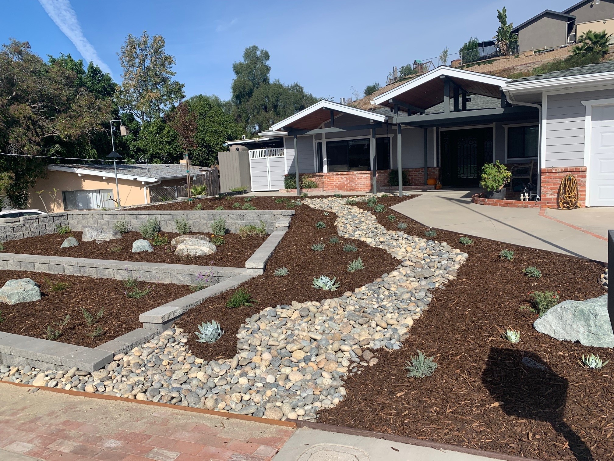 Rain-Saving Garden Project in Spring Valley